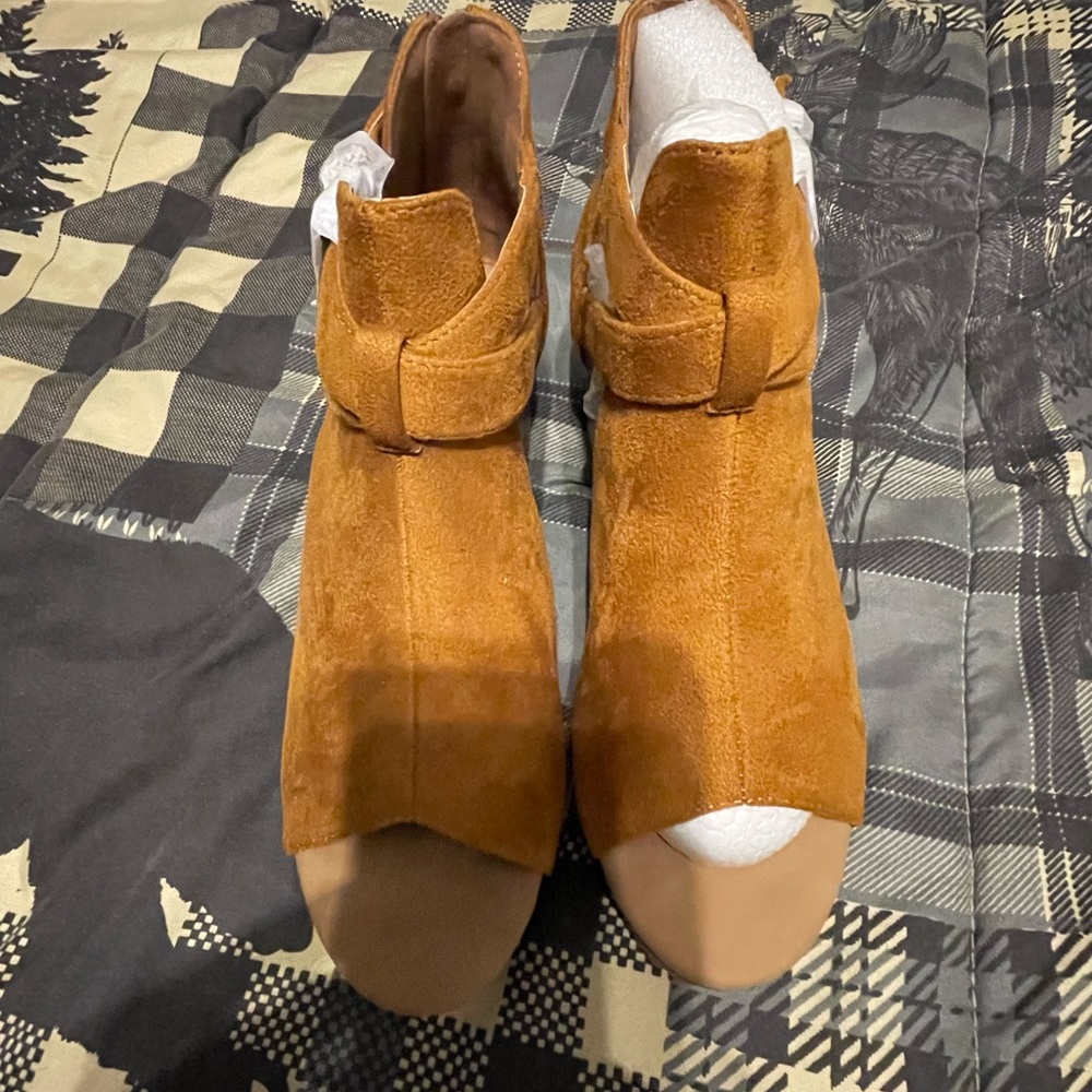 Brown Corkys boots size 8